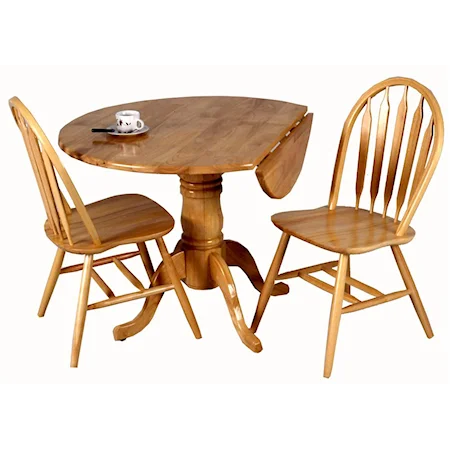 3 Piece Casual Dining Set